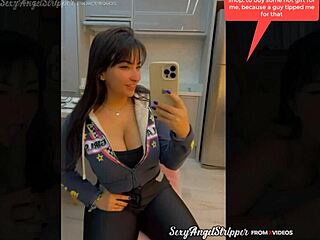 public store fitting room trying on haul sexy outfits hot latina bbc toy blowjob