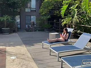 Charlotte Sins licks my ass and gets filled