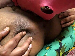 Indian Aunty Enjoys Erotic Oil Massage Of Ass Then Random Fucked By Nephew