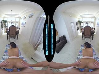 Private nude workout with busty ebony Nia Nacci.