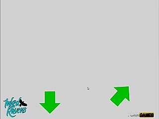 Inked Raven Plays Zombies Attack With Shaved Pussy Exposed