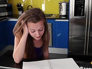 Does Slim Step Sister Enjoy Doggystyle Position?