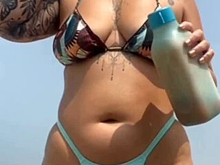 I Found A Guy On The Beach And Let Him Apply Sunscreen On Me. 😎