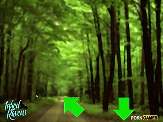 Inked Raven Plays Zombies Attack With Shaved Pussy Exposed