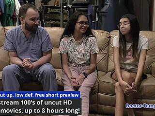 Dr Tampa - The Sisters 1st Gyno Exam - Angel Santana And Aria Nicole