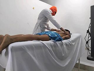 doctor plans massage but patient whore sets him up quickly