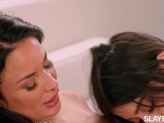 Vixenplus Teacher Anissa Teaches Student Violet A Sexy Lesson