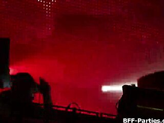 oral foursome after concert with lucky stranger