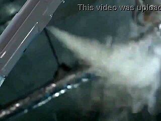 Asian bondage electro session with japanese restraint