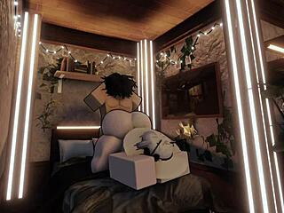 Fucking the Roblox Slut Roughly with Monster Cock in the Condo