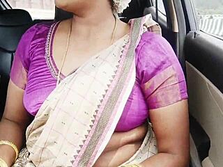 indian aunty and son in law car long drive for sex telugu dirty talks