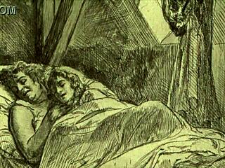 vintage erotic art that's so hot and hairy 😏