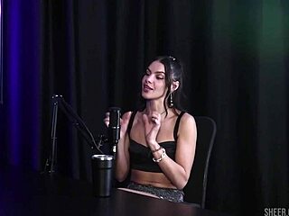 Debora Andrade's intense hot cast compilation part 2 in sheer red