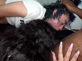 Passionate Double Puerto Rican Threesome Fills Hearts with Intense Pleasure