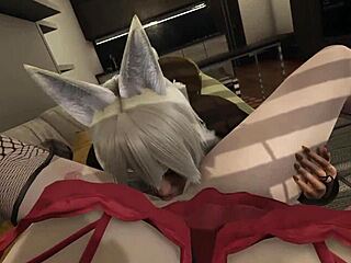 big tits brunette hilda and ghislaine share intense futa cumshot in mush-oku tensei pov