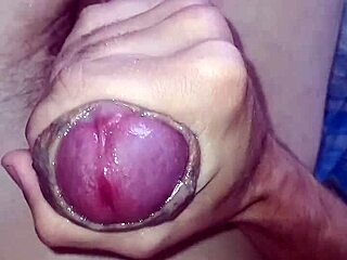 Very Drooling Head Hot Convulsive Masturbation