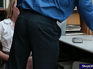 Alyssa Cole as Uniform Thief Pounded by Perv Cop