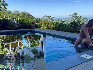 Outdoors Anal And Blowjob In Costa Rica