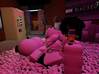 getting fucked hard by horny fan in roblox style