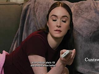 Busty Nanny Disciplines Bratty Girl with Spanking and Lesbian Sex