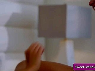 Are Gizelle Blanco and Charlie Forde ready for a wet lesbian fuck after kissing?