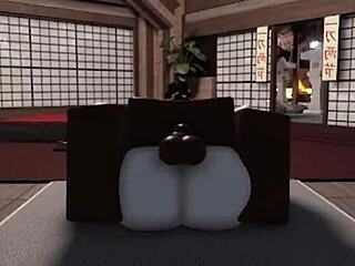 fucking that delicious ass in roblox studio