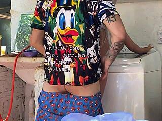 The mother-in-law told me long ago and gave me the ass sex toy for outdoor masturbation and anal play