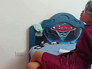 i fuck my stepmothers boyfriend i secretly record him so he can see how perverted he is - porn in spanish