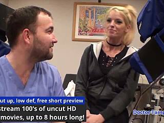 At Tampa University, Bella Ink undergoes her entrance PHYSICAL with Dr. Tampa.