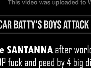 i fuck 4 big cocks in pee dp anal 4on1 atm as jasmine santanna