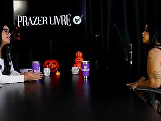 he wanted to fuck his wife after work but he cums too fast and hates anal - marcelly melo in sheer red