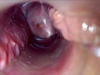 Horny Woman Experiences Pulsating Orgasm Inside Her Vagina With Speculum