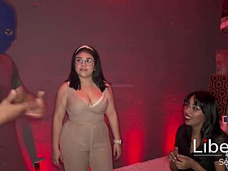 Wife fucks single in front of cuckold husband.