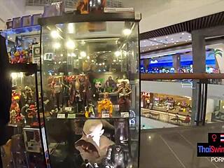 Amateur thai teen sucks big dick boyfriend after bowling