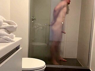 Petite 19-year-old Dafne Michelle's huge natural tits behind scenes with Andres Acosta 😉