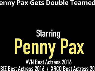 Penny Pax Pleases Two Cocks
