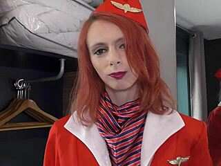 petit british stewardess tries new role