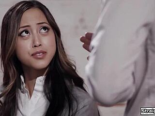 Teacher Takes Asian Teen's Virginity With Oral And Vaginal Deflowering