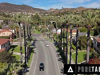 Pure Taboo Exchange Student Lilly Bell Catches Femdom Stepmommy Penny Barber Fucking Her Stepson!