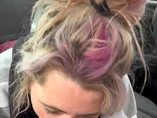 Streetwalker Sucks Cum Off Dick After Facial!