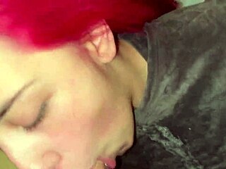 ugh she's gaggin on this rough throat fuck deep sloppy and wet