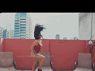 hey, check out renatinha mello's hot brazilian curves in this wild swingers double cum action