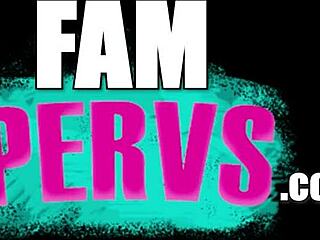 Step papa rides cowgirl on taboo family pussy all day