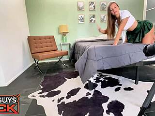 Super Hot College Slut Craves All-American Cock