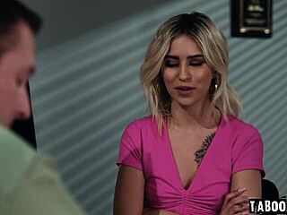 Kiara Cole seduces John Strong then gets her small tits pussy banged doggystyle deepthroat