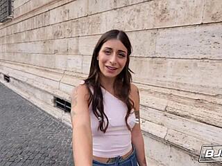 Shy silvia soprano deepthroats monster cock for huge pov facial