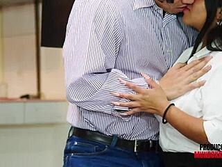 WOW I SUCKED My Collaborator's HUGE COCK In The Office!!