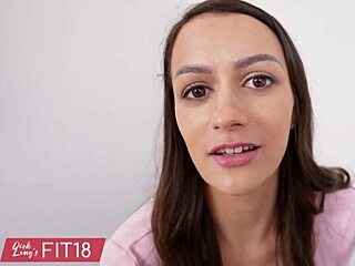 Fit18 Summer Renee Casting 411 Skinny Natural D Cup Model!