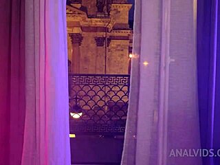 at the real halloween party skinny 18yo teens go wild in anal orgy ass to mouth gaping and rough group fucking