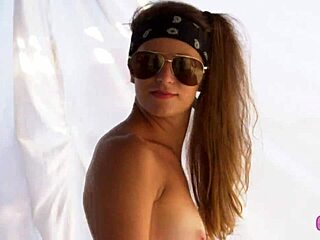 hey girls flashing tits at rock fest backstage? real sluts